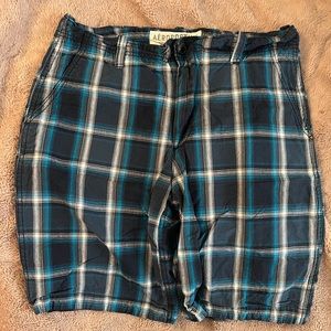 Aeropostale Shorts, Blue Plaid, size 33